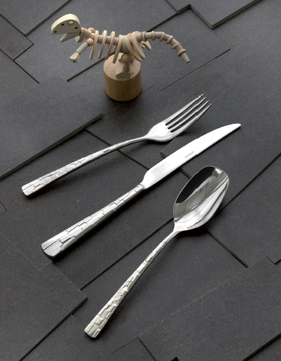 If Skin flatware is an early sign of this collaboration in design DNA, then we look forward to the tabletops of the future. 