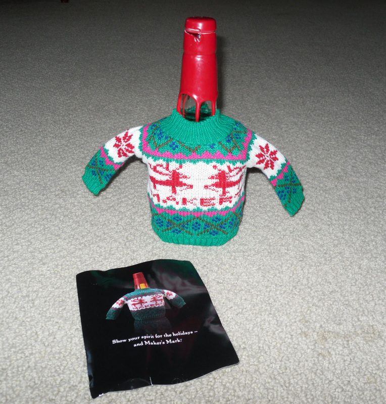 Maker's Mark bottle sweater.....how cool is this?
