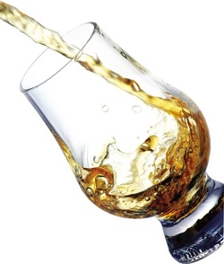The Stolzle Glencairn whisky glass from Anchor is typical of the type of specialty piece that enhances the experience for the guest and the revenue for the restaurant.