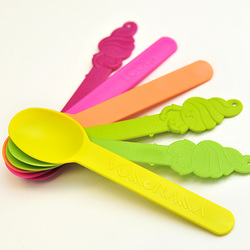 Custom designed serving spoons from Cary OUt Supplies